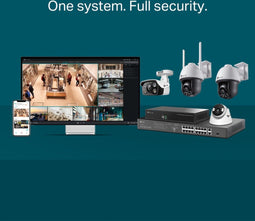 TP-Link C540-W V1 - IP beveiligingscamera - 2560x1440 Quad HD - Nachtzicht tot 30m - Zwart/Wit