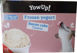 YowUp! Frozen yoghurt Bacon cake - 12 stuks x 110 gram