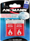 Ansmann 1515-0006 - Alkaline batterij 9V - 48,5mm hoog - 90g
