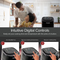 Nuwave Brio - Digitale Heteluchtfriteuse 6L - 1800W met Grillfunctie - 26,6 x 26,6 x 33 cm