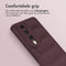 iMoshion Hoesje Geschikt voor Honor 90 Pro Hoesje Siliconen - iMoshion EasyGrip Backcover - Aubergine