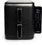 Nexxt - Double Stacked Airfryer - 11 l Inhoud - Zwart & RVS - 12 Kookprogramma's - Gestapeld Model -