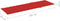 vidaXL - Ligbedkussen - 200x60x3 - cm - oxford - stof - rood