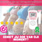 Baby Doppler - Hartslagmeter - 100% Veilig - Compleet Pakket met Oordopjes & Batterijen - Wit/Roze