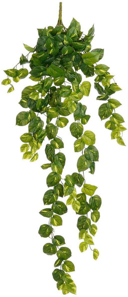 Mica Decorations Kunstplant Pothos - 134x25x5 cm - Polypropyleen - Groen