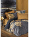 Satin King - Dekbedovertrekset - 100% katoensatijn - 240 x 220 cm + 2 kussenslopen 60 x 60 cm - Antraciet (2 stuks)