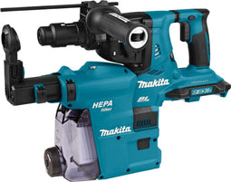 Makita DHR281ZWJU - Accu Combihamer - 2x18V met Stofafzuiging AWS - Mbox