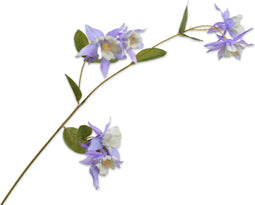 Silk-ka Kunstbloem-Zijden Bloem Frittelaria Steel Lavendel-Paars 76 cm Voordeelaanbod per 2 Stuks
