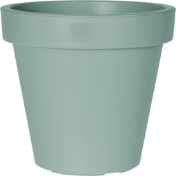 Pro Garden Plantenpot/bloempot Botanic - Tuin buiten - kunststof - mintgroen - Dia 50 cm - rond