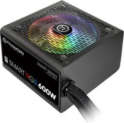 Thermaltake Smart RGB 600W - ATX Voeding - 80 Plus - RGB Kleur (kleur)