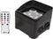 HQ-Power led-vloer/truss-spot, 4 x 4 W RGB-UV, LCD-display, DMX of standalone, geschikt voor podia, evenementen en als trussverlichting
