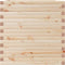 vidaXL - Plantenbak - 70x70x68,5 - cm - massief - grenenhout