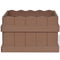vidaXL-Plantenbak-verhoogd-40x40x25-cm-HKC-bruin