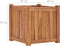vidaXL - Plantenbak - verhoogd - 40x40x40 - cm - massief - teakhout