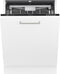 Inventum IVW6025A - Volledig integreerbare vaatwasmachine - 14 couverts - 42 dB(A)