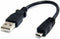 Startech UUSBHAUB6IN - USB A-naar-micro-B kabel - 15 cm - Zwart