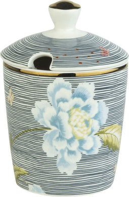 Laura Ashley Heritage Collectables Suikerpot - Midnight Pinstripe
