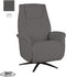 LABEL51 Stockholm Fauteuil - Grijs - Stof - One Size - -
