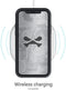 Ghostek GHOCAS2291 - Backcover Hoesje - Ingebouwde Standaard - Zwart