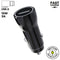 Muvit Auto oplader - 12 W - USB - Zwart