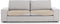 Kussenhoes Eysa ROC Beige 85 x 15 x 100 cm Sofa