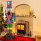 Coast 3D Notenkraker Soldaat - Kerstdecoratie 184 cm - 110 LED Lampjes - Rood wit goud