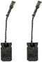 Grafitos Marjal 9169 - Borstels voor elektrische motor - 6 x 10 x 17,5 mm Antraciet (2 stuks)