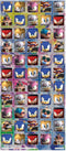 Sonic Prime stickers Totum XL super sticker set 7 vellen incl. luxe metallic en laser stickers 38 x 36 cm