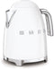 Smeg KLF03WHEU - Waterkoker - 1,7L 2400W - Wit