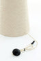 Light & Living Vloerlamp Micky - Bouclé - 180cm - Zand