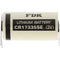 Sanyo lithium battery CR17335 SE size 2/3A, 3-piece print soldering lugs, 2-piece print plus and 1-p