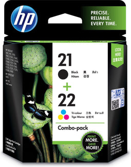 HP 21/22 - Inktcartridge - Zwart en Kleur - (2 stuks)