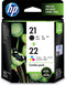 HP 21/22 - Inktcartridge - Zwart en Kleur - (2 stuks)