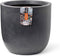 Capi Europe - Bloempot bol Waste Smooth NL - 43x41 - Terrazzo grijs - Opening Ø35 - Bloempot voor binnen en buiten - Levenslang garantie - Breukbestendig - 100% Recyclebaar - CO2 Neutraal geproduceerd - KTG933