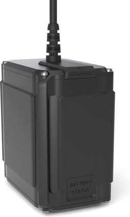 Silva LiIon 9,9 Ah - Oplaadbare batterij USB - Compatibel met hoofdlampen - Zwart