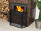 Kaminer Openhaard Scherm - Haardscherm - Vonkenscherm 118x76 cm: Uitgebreide Bescherming en Elegantie