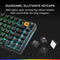 Glorious GMBK 75% - RGB-gamingtoetsenbord - IP57 waterdicht - Zwart
