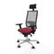 Bureaustoel met hoofdsteun Piqueras y Crespo 3D086G1 Kastanjebruin