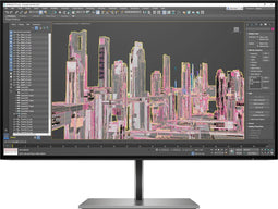 HP Z27U G3 - Monitor - 27" QHD IPS 60 Hz 2560 x 1440 px - Zilver