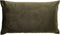 Dutch Decor FLORES - Kussenhoes 30x50 cm - Military Olive - groen - met rits - zonder binnenkussen