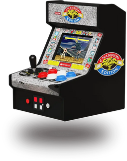 My Arcade - Street Fighter 2 Champion Edition - Mini Arcade Machine - Zwart-grijs