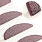 vidaXL - Trapmatten - 15 - st - 65x21x4 - cm - paars