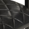 vidaXL - Eetkamerstoelen - 2 - st - echt - leer - zwart