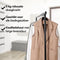 Infinity Goods 30 Houten Kledinghangers - Kleerhanger - Inkeping en Broeklat - Zwart