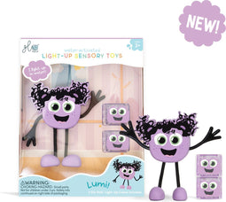 Glo Pals Lumi Light up Poppetje - Paars -