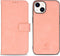 iMoshion Hoesje Geschikt voor iPhone 14 Hoesje Met Pasjeshouder - iMoshion Uitneembare 2-in-1 Luxe Bookcase - Roze