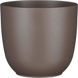 Mica Decorations Tusca Bloempot - 19x19x18 cm - Keramiek - Grijs