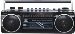 Trevi RR 501 BT - Radio Recorder Stereo - Bluetooth USB SD - Zwart
