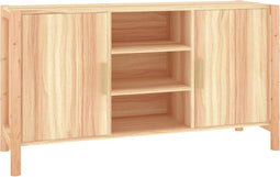 vidaXL - Dressoir - 107x38x60 - cm - bewerkt - hout