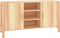 vidaXL - Dressoir - 107x38x60 - cm - bewerkt - hout